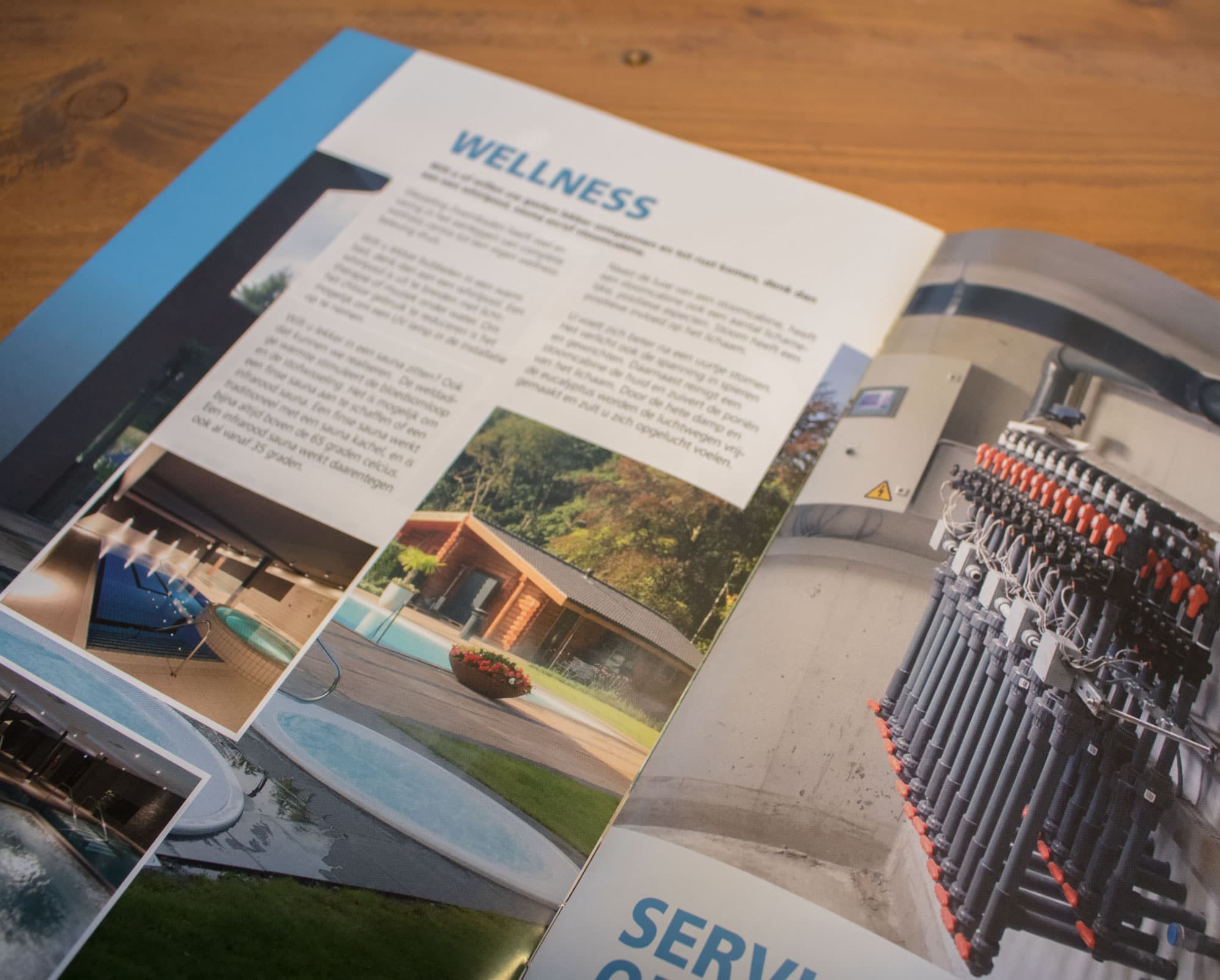 promotiematerialen - Wesseling Zwembaden